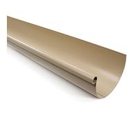 First Plast Gouttière PVC demi-ronde personnalisable-Sable-16-2