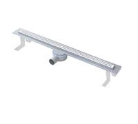 First Plast prbs803in Canal sifonato douche en ABS avec grille inox, dimensions 800 x 30 mm