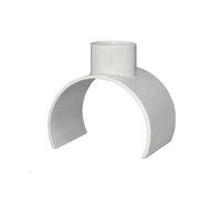 First Plast - Raccord PVC évacuation - Selle PVC femelle femelle Ø125/32 -