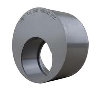 First Plast - Raccord PVC évacuation - Tampon de réduction PVC Mâle Femelle 110/63 -