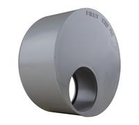 First Plast - Raccord PVC évacuation - Tampon de réduction PVC Mâle Femelle 125/50 -