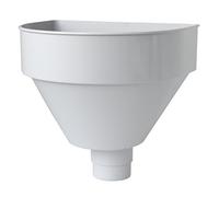 First Plast rct080 N-y Classeur tropicale rond, gris, 80 mm