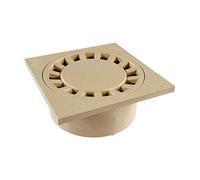 First Plast - Siphon de sol PVC 150x150 mm - Siphon de sol PVC 150x150mm sortie verticale Ø40-50-63-125 - Sable