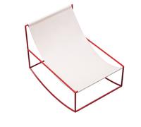 First Rocking Chair Rouge/Cuir