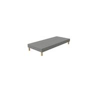 First |Sommier 100x190 Tapissier Gris