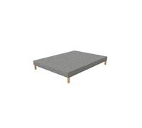 Sommier Tapissier FIRST Gris 120x190 cm