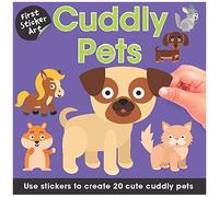 First Sticker Art: Cuddly Pets