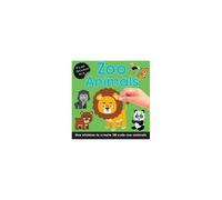 First Sticker Art: Zoo Animals