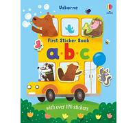 First Sticker Book abc – Usborne