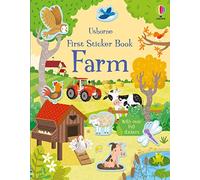 First Sticker Book Farm – série First Sticker Books – Usborne