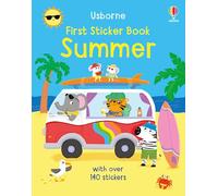 Premier livre d'autocollants : Été – Usborne