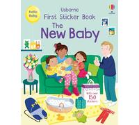 First Sticker Book The New Baby – Usborne