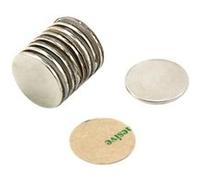 First4Magnets F309Sa 10 Et 15 De Diamètre X Épaisseur 1 Mm Avec Aimant Adhésif En Néodyme N42 Force 1,1 Kg Lot De 10 G