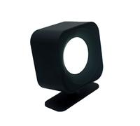 FIRST4MAGNETS MagLight Applique murale magnétique 360° LED avec 3 températures de couleur tactile (Quadrant) sans fil rechargeable par USB Noir