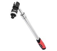 FIRSTINFO F32242D | Barre à démonter avec adaptateur cliquet 1/2" | tête flexible à 230 degrés | 470-622mm