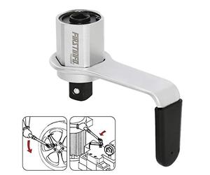 FIRSTINFO Multiplicateur de Couple 800Nm 3,4:1 Écrous Roue Auto F3220DF | Multiplicateur de couple 3,4:1, 800Nm, adaptateur 1/2"-3/4", pour voiture/camionnette, barre caoutchoutée, précision ±5%.