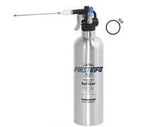 FIRSTINFO Pulvérisateur Rechargeable en Acier Inoxydable 650 ml, 110 PSI, Buse Double Fonction Jet et Brume, Réservoir Réutilisable pour Nettoyant Freins, Dégraissant et Lubrifiant A1636