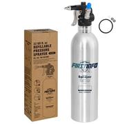 FIRSTINFO Pulvérisateur Rechargeable en Aluminium 650 ml, Pressurisé jusqu'à 110 PSI, Buse de Brumisation Fine, Réservoir Réutilisable pour Nettoyant Freins, Dégraissant et Lubrifiant A1634
