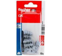 Fischer Chevilles nylon pour plaques de plâtre GK K (10) — Quantité: 5