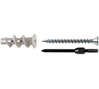 Fischer 052390 Lot de 50 chevilles autoperceuses GK nylon S