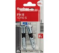 Fischer 090933 FH II 10/10 S K NV Cheville haute performance 10 mm 1 set