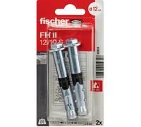 Fischer 090934 FH II 12/10 S K NV Cheville haute performance 12 mm 1 set