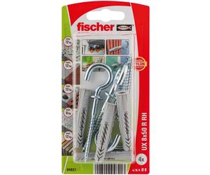 Fischer 094621 UX 8 x 50 R RH K NV Cheville universelle 50 mm 1 set