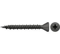 Fischer 1.000x Vis pour plaques de plâtre 3,9 x 45 tête fraisée phosphatée à filetage complet empreinte cruciforme PH - 665101