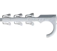 Fischer 100x Collier de serrage simple Steckfix SF plus ES 28 - 58183
