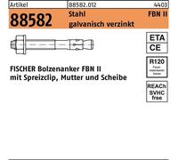 Fischer 100x Tampons d'ancrage FBN II 6/30 - 505528