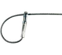 Fischer 10x WIS 2/2 Wireclip Set de câbles métalliques avec œillet - 045957