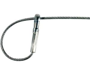 Fischer 10x WIS 2/2 Wireclip Set de câbles métalliques avec œillet - 045957