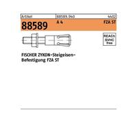 Fischer 20x fixation crampons ZYKON FZA 14 x 40 ST R acier inoxydable - 060686