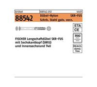 Fischer 46332 screw anchor / wall plug 50 pc(s) Screw & wall plug kit 120 mm