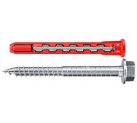 Fischer Chevilles HybridPower 10x90 FUS – nylon et acier, vis hexagonale Torx – 50 pcs