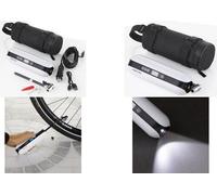 FISCHER 50375 Compresseur à accu FISCHER avec powerbank et lampe de poche LED
