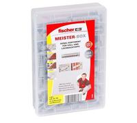 fischer - Profi-Box de 80 chevilles à expansion et multi-matériaux SX avec 80 vis / 50 SX 6x30, 30 SX 8x40, 50 vis 4,5x40, 30 vis 5x60