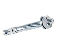 fischer 523133 FXA Boulon traversant plaqué zinc 10/10 x 86 mm