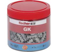 fischer Cheville nylon pour carton-plâtre GK, 531028