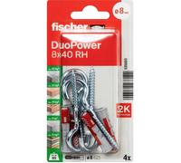 Fischer 535003 DuoPower 8 x 40 RH K NV Set de chevilles 40 mm 8 mm 1 set