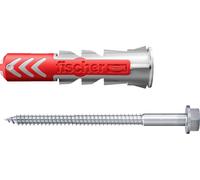 Cheville tous matériaux DuoPower - FISCHER - avec vis - 538/555