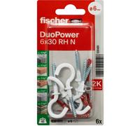 Fischer 535481 DuoPower 6 x 30 RH N K NV Set de chevilles 30 mm 6 mm 1 set