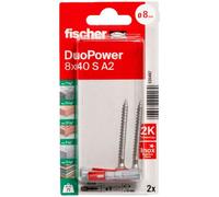 Fischer 535487 Duopower 8 X 40 S A2 K Nv Set De Chevilles 40 Mm 8 Mm 1 Set V887333