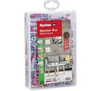 Fischer Coffret DUOPOWER – Assortiment de chevilles 132 pièces (Quantité 1)