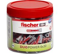 Fischer Chevilles DuoPower 6 x 30 mm – Boîte de 200 pièces