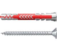 Cheville tous matériaux DuoPower - FISCHER - avec vis - 538/555