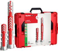 Fischer 558627 DUOPOWER Boîte dassortiment de chevilles 910 parties