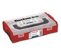 Fischer Pack de vis assorties Fixtainer 558778 – Boîte 700 vis FPF II Gris