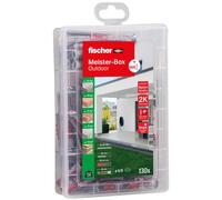 Fischer 561385 Boîte d'assortiment de chevilles 130 parties