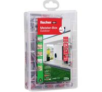 Fischer 561385 Boîte d'assortiment de chevilles 130 parties